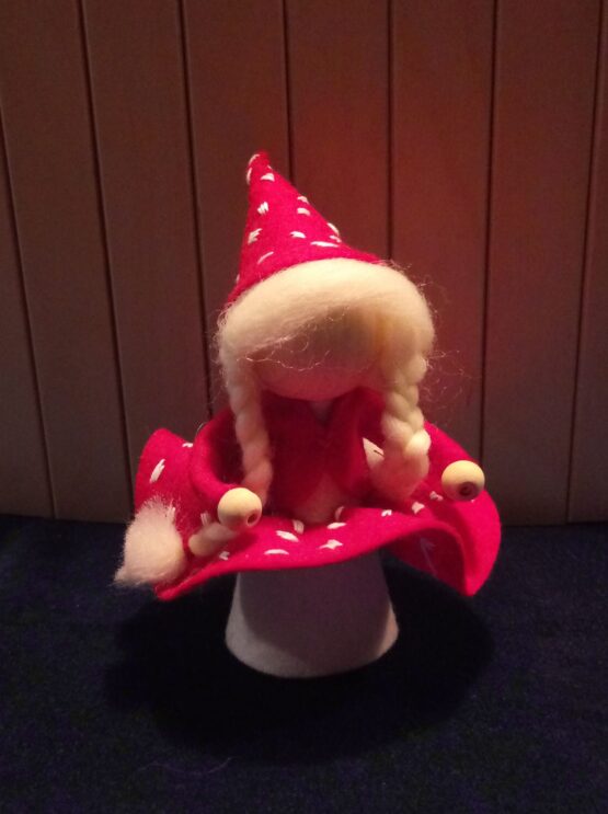 Pegdoll Kabouters rood met witte stippen (groot) - Afbeelding 5
