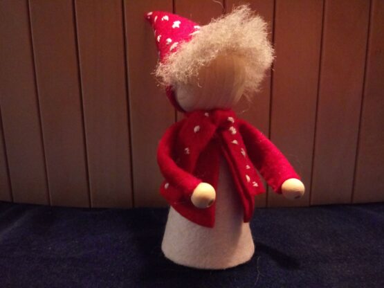 Pegdoll Kabouters rood met witte stippen (groot) - Afbeelding 7