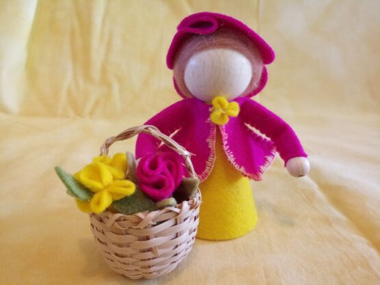 Pegdoll Bloemenplukvrouwtje - Zomer