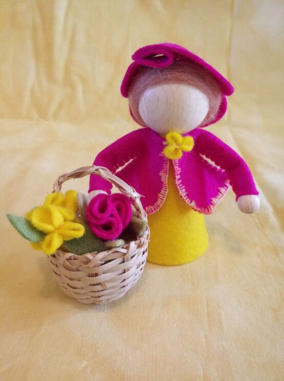 Pegdoll Bloemenplukvrouwtje - Zomer - Afbeelding 2