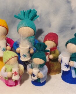 Pegdolls met een lekkere kop warme chocomel