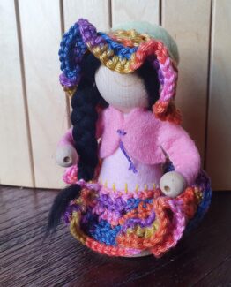 Pegdoll Flamencodanseres - regenboog