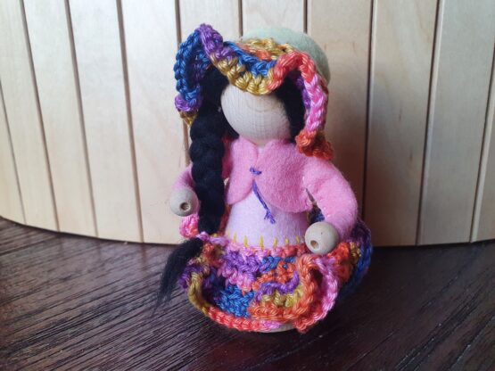 Pegdoll Flamencodanseres - regenboog