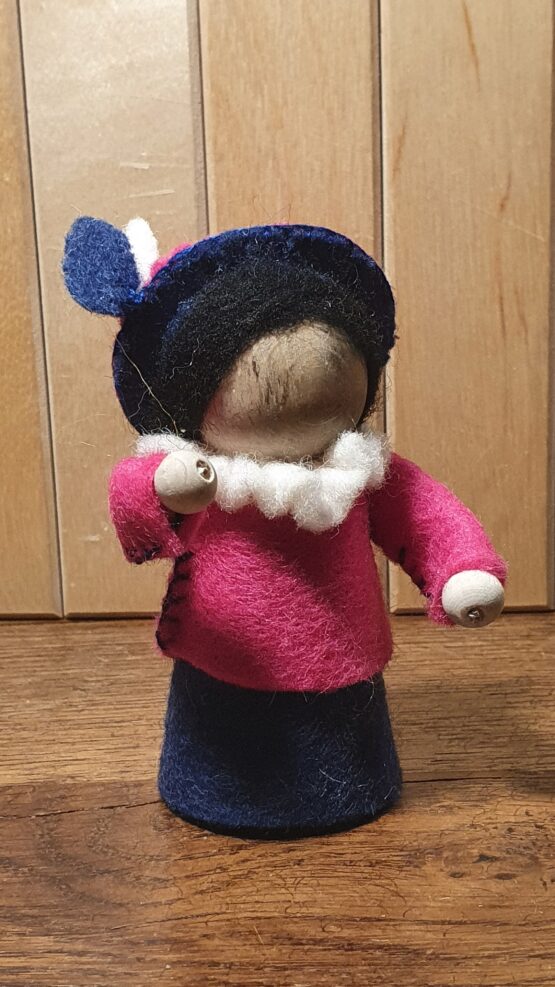 Roetveegpiet - pegdoll 7cm